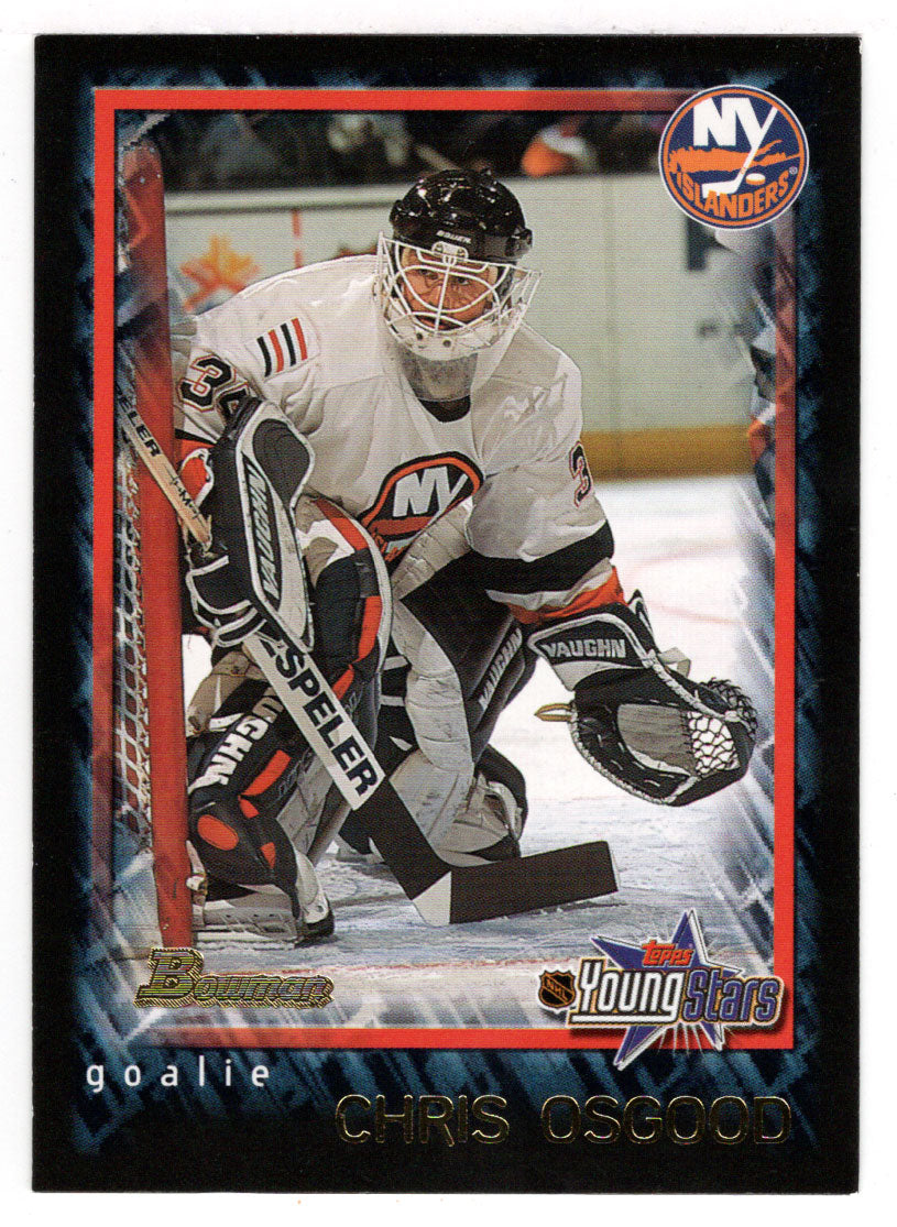 Chris Osgood - New York Islander (NHL Hockey Card) 2001-02 Bowman Youngstars # 39 Mint