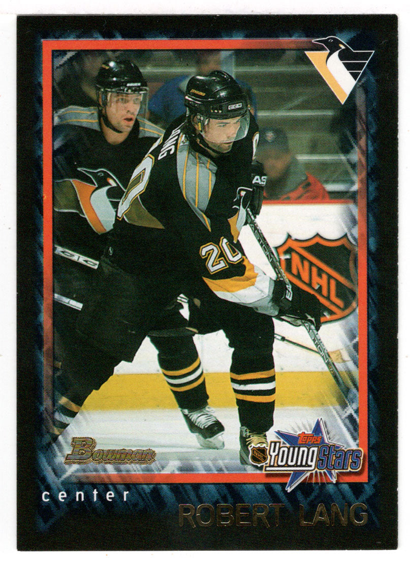 Robert Lang - Pittsburgh Penguins (NHL Hockey Card) 2001-02 Bowman Youngstars # 99 Mint