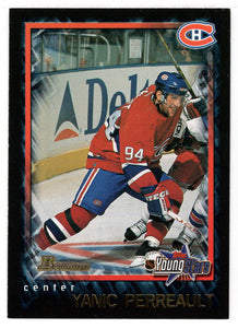 Yanic Perreault - Montreal Canadiens (NHL Hockey Card) 2001-02 Bowman Youngstars # 101 Mint