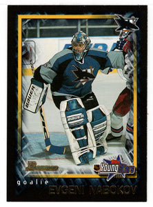 Evgeni Nabokov - San Jose Sharks (NHL Hockey Card) 2001-02 Bowman Youngstars # 163 Mint