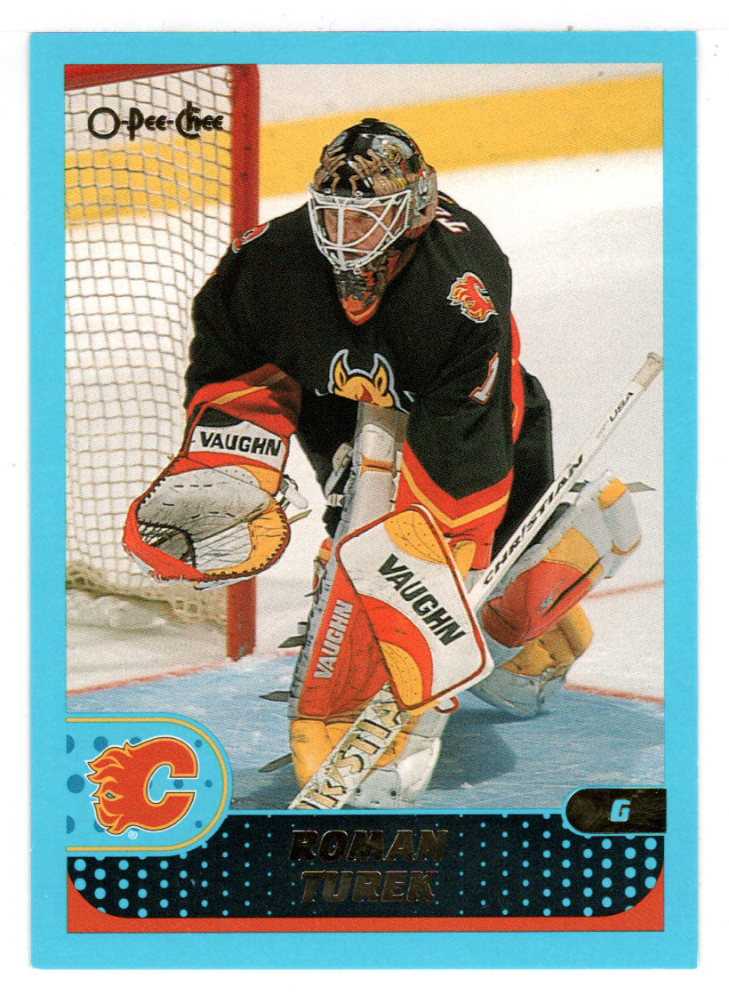 Roman Turek - St. Louis Blues (NHL Hockey Card) 2001-02 O-Pee-Chee # 105 Mint