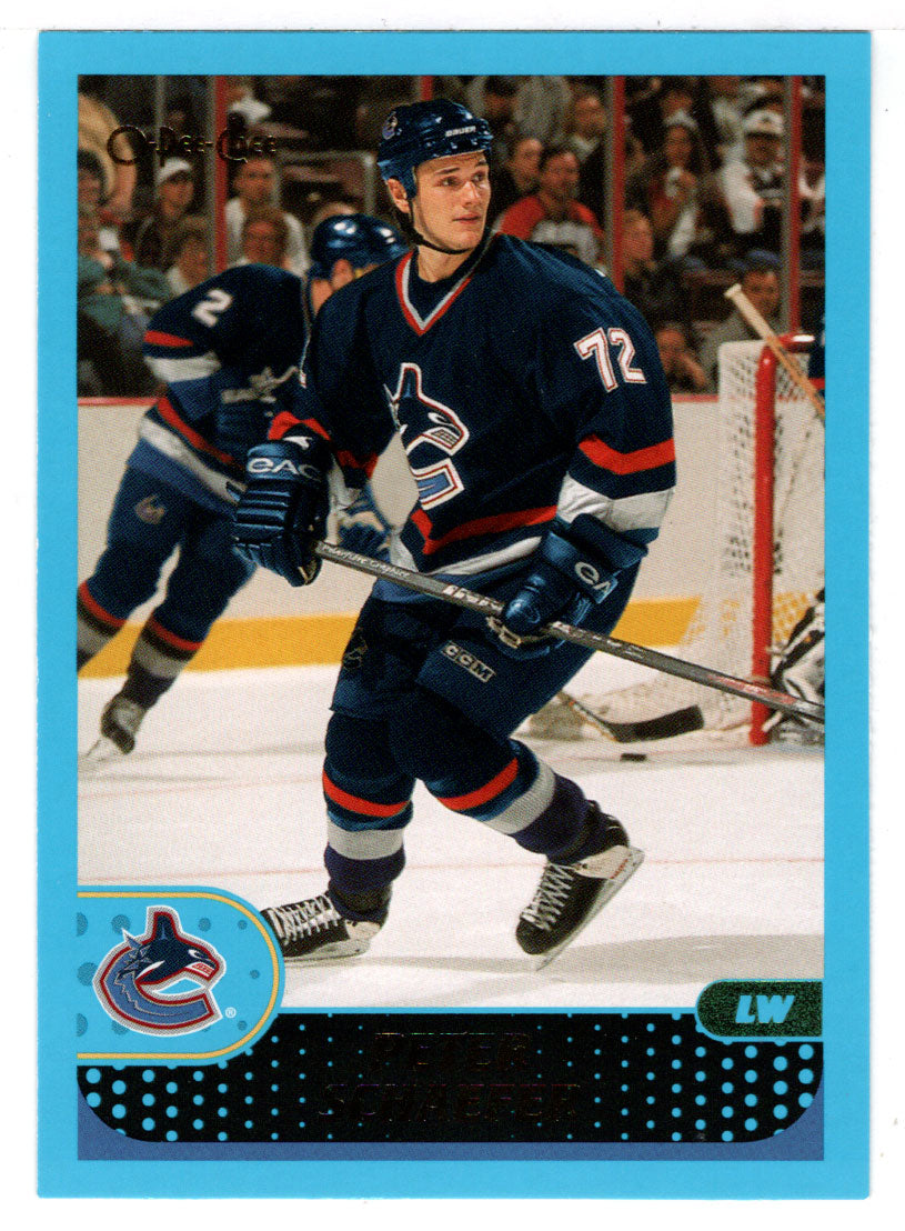 Peter Schaefer - Vancouver Canucks (NHL Hockey Card) 2001-02 O-Pee-Chee # 157 Mint