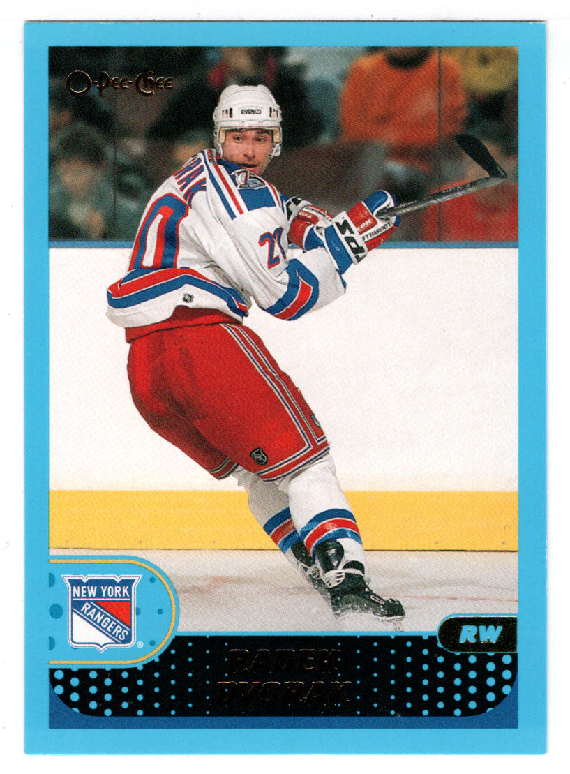 Radek Dvorak - New York Rangers (NHL Hockey Card) 2001-02 O-Pee-Chee # 161 Mint