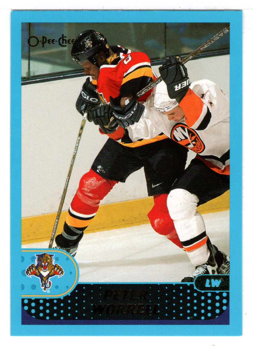 Peter Worrell - Florida Panthers (NHL Hockey Card) 2001-02 O-Pee-Chee # 167 Mint