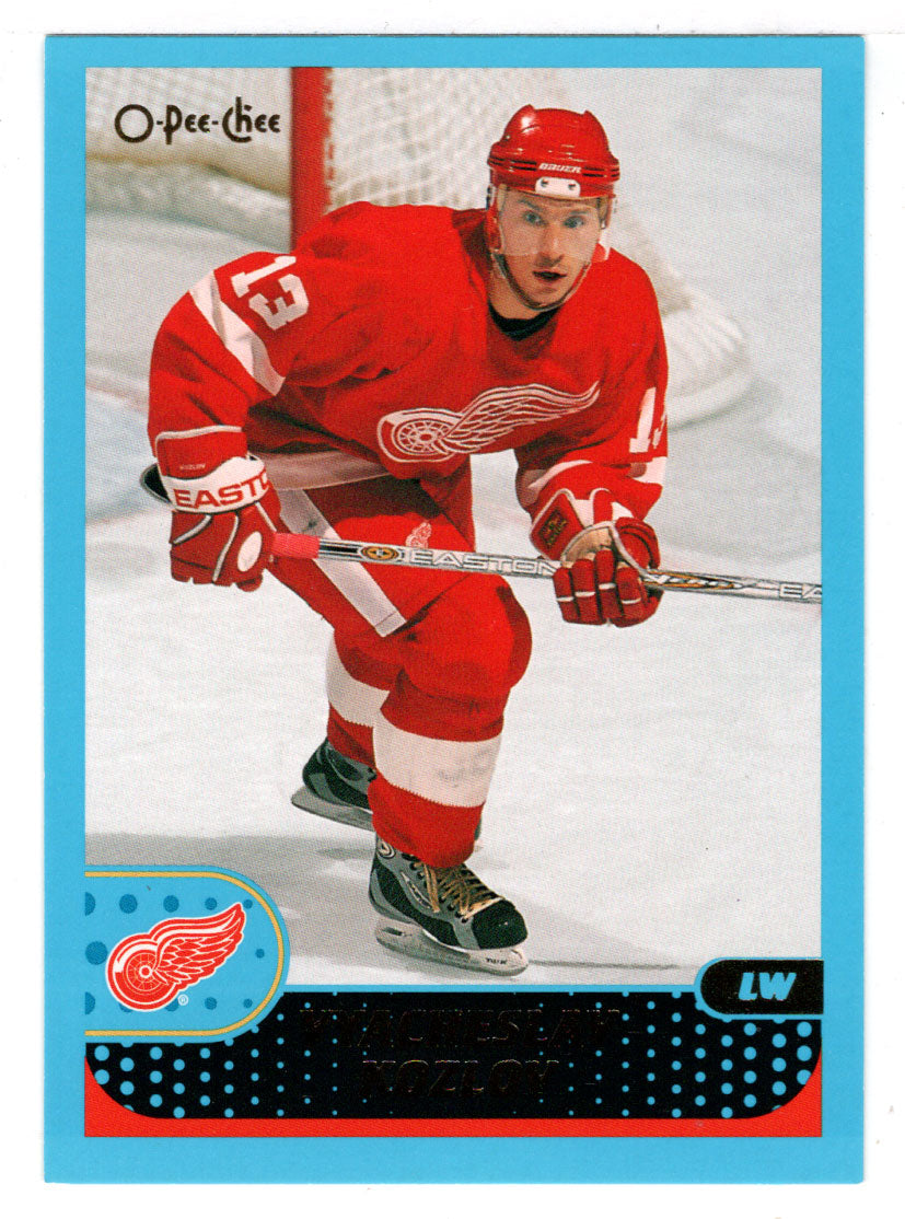 Slava Kozlov - Detroit Red Wings (NHL Hockey Card) 2001-02 O-Pee-Chee # 228 Mint