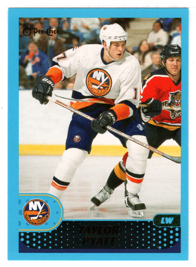 Taylor Pyatt - New York Islanders (NHL Hockey Card) 2001-02 O-Pee-Chee # 231 Mint