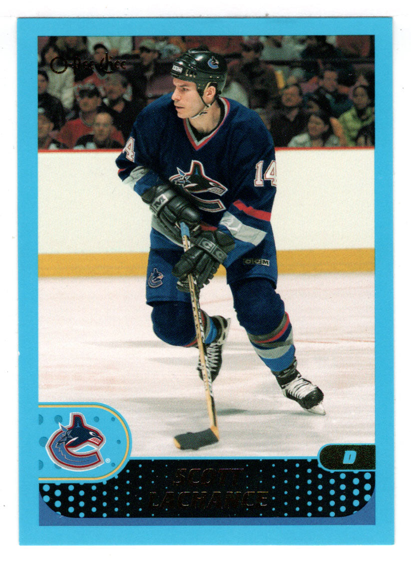 Scott Lachance - Vancouver Canucks (NHL Hockey Card) 2001-02 O-Pee-Chee # 254 Mint