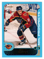 Brad Tapper - Atlanta Thrashers - Prospects (NHL Hockey Card) 2001-02 O-Pee-Chee # 302 Mint
