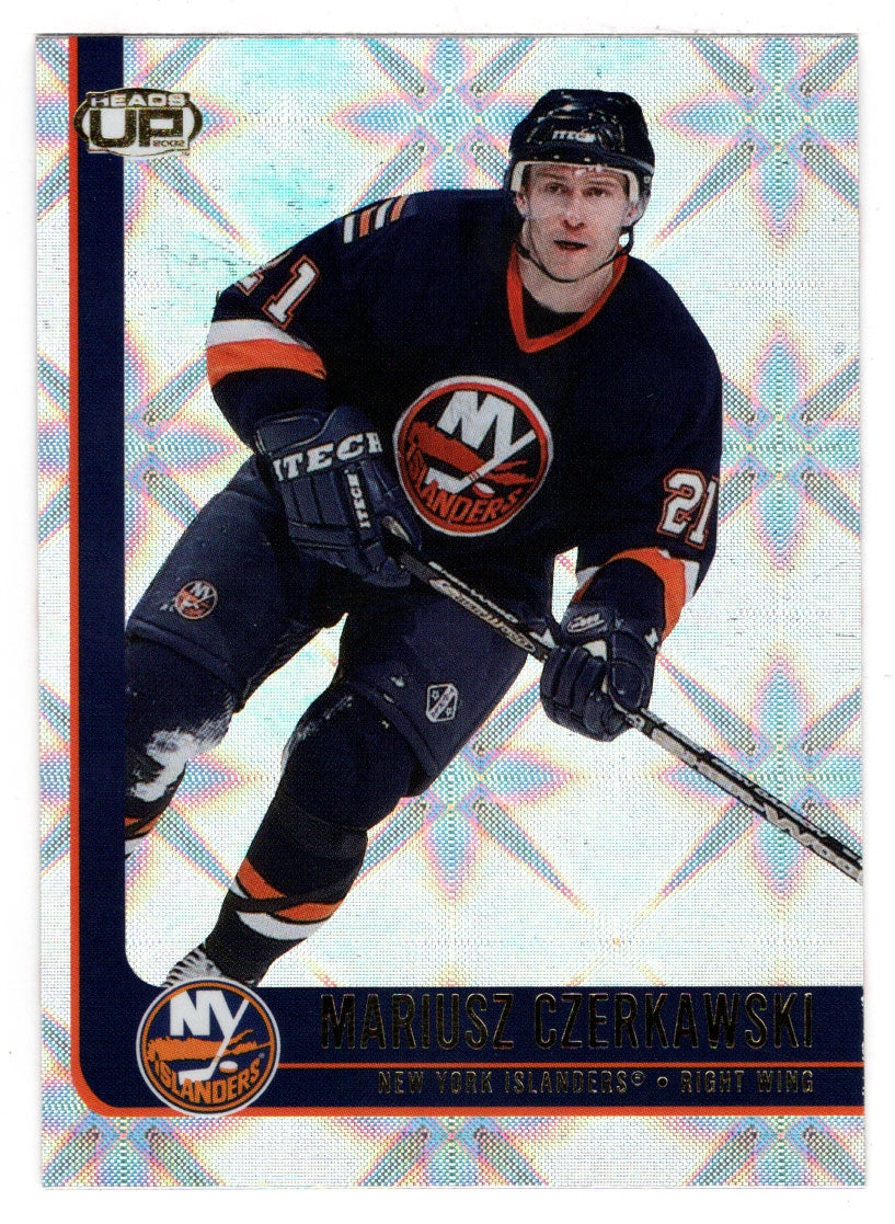 Mariusz Czerkawski - New York Islanders (NHL Hockey Card) 2001-02 Pacific Heads Up # 59 Mint