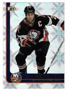 Mike Peca - New York Islanders (NHL Hockey Card) 2001-02 Pacific Heads Up # 61 Mint