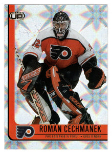 Roman Cechmanek - Philadelphia Flyers (NHL Hockey Card) 2001-02 Pacific Heads Up # 71 Mint