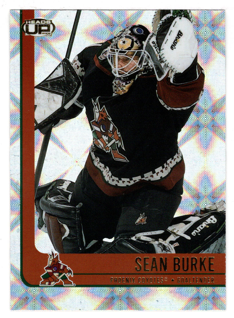 Sean Burke - Phoenix Coyotes (NHL Hockey Card) 2001-02 Pacific Heads Up # 75 Mint