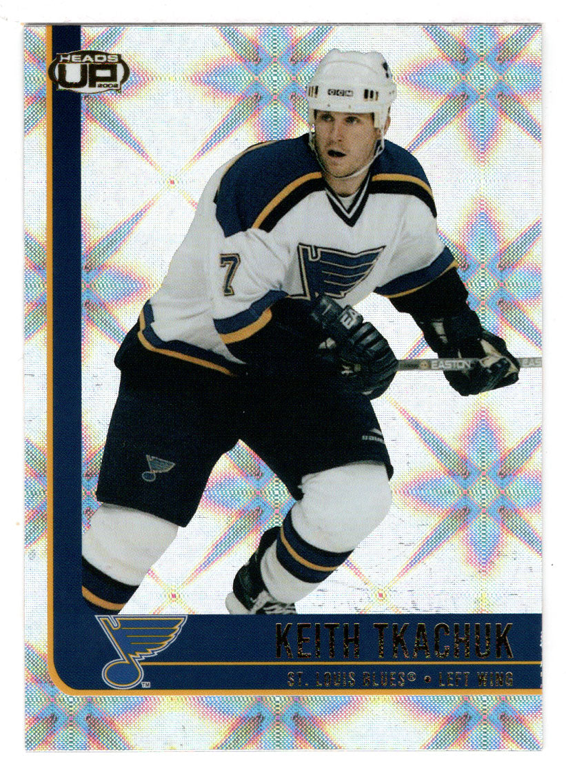 Keith Tkachuk - St. Louis Blues (NHL Hockey Card) 2001-02 Pacific Heads Up # 81 Mint