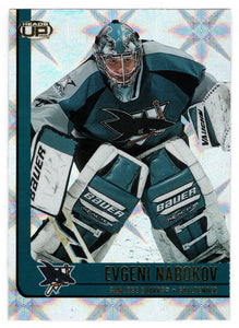 Evgeni Nabokov - San Jose Sharks (NHL Hockey Card) 2001-02 Pacific Heads Up # 84 Mint