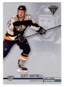 Scott Hartnell - Nashville Predators (NHL Hockey Card) 2001-02 Pacific Titanium # 78 Mint