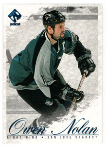 Owen Nolan - San Jose Sharks (NHL Hockey Card) 2001-02 Pacific Private Stock # 86 Mint