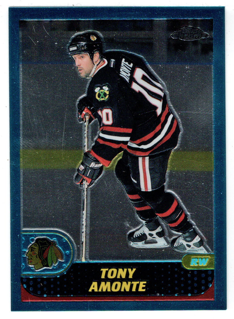 Tony Amonte - Chicago Black Hawks (NHL Hockey Card) 2001-02 Topps Chrome # 5 Mint