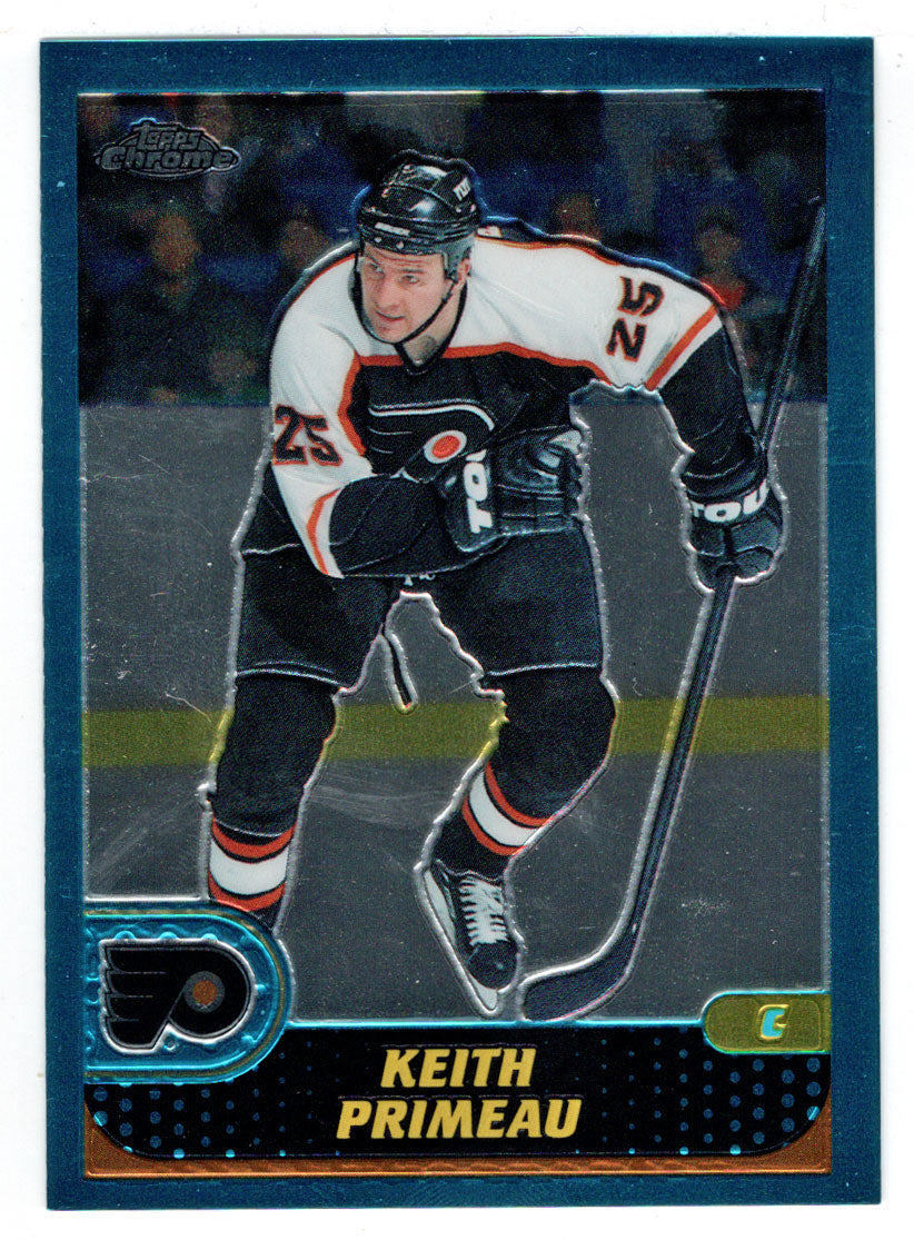 Keith Primeau - Philadelphia Flyers (NHL Hockey Card) 2001-02 Topps Chrome # 13 Mint