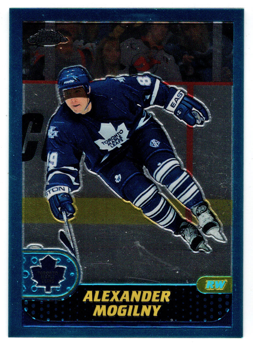 Alexander Mogilny - Toronto Maple Leafs (NHL Hockey Card) 2001-02 Topps Chrome # 58 Mint