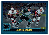 Marco Sturm - San Jose Sharks (NHL Hockey Card) 2001-02 Topps Chrome # 97 Mint