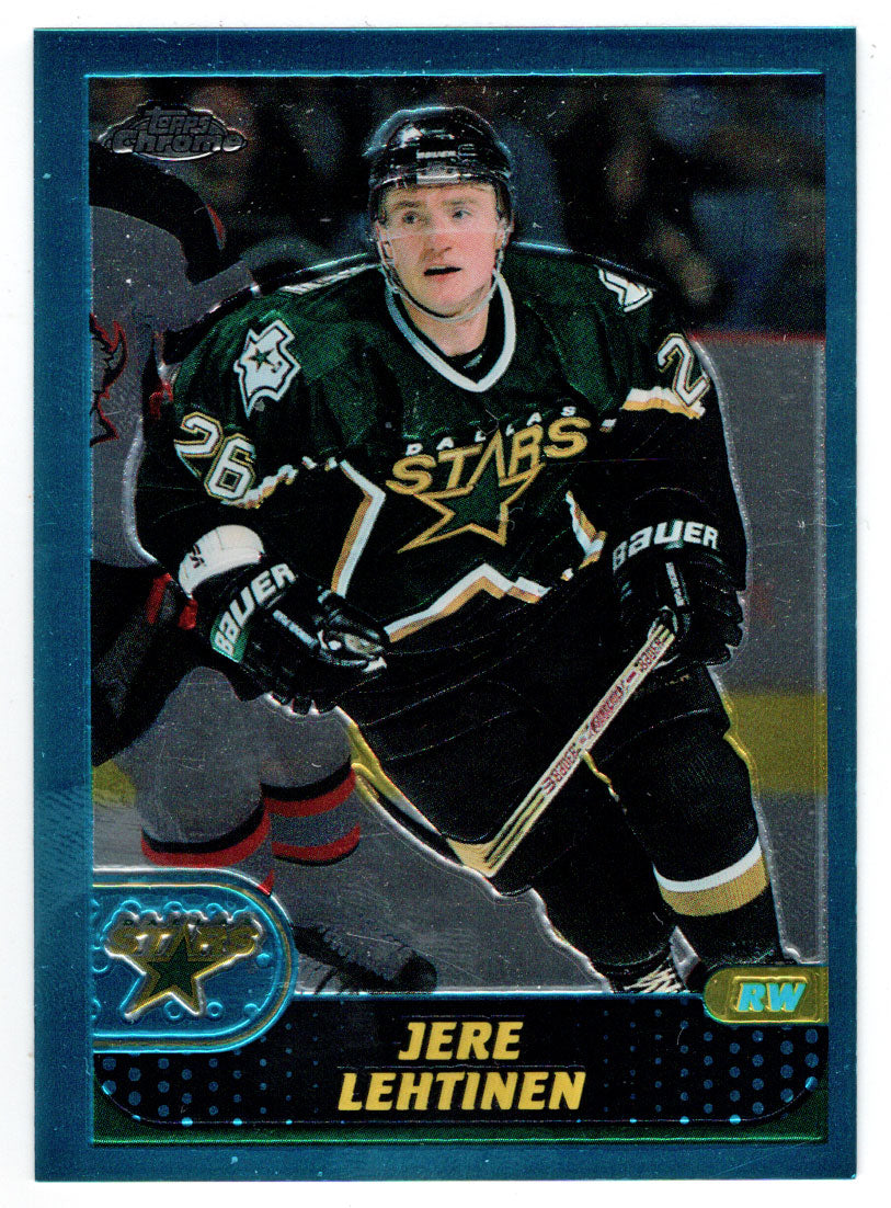 Jere Lehtinen - Dallas Stars (NHL Hockey Card) 2001-02 Topps Chrome # 114 Mint