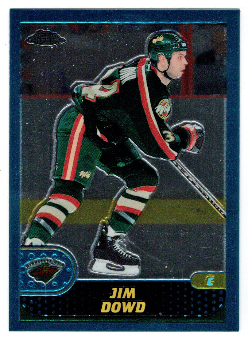 Jim Dowd - Minnesota Wild (NHL Hockey Card) 2001-02 Topps Chrome # 117 Mint