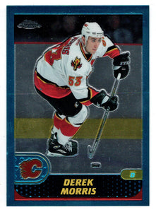 Derek Morris - Calgary Flames (NHL Hockey Card) 2001-02 Topps Chrome # 118 Mint