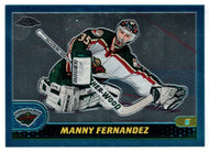 Manny Fernandez - Minnesota Wild (NHL Hockey Card) 2001-02 Topps Chrome # 120 Mint