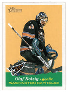 Olaf Kolzig - Washington Capitals (NHL Hockey Card) 2001-02 Topps Heritage # 5 Mint