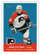 John LeClair - Philadelphia Flyers (NHL Hockey Card) 2001-02 Topps Heritage # 10 Mint