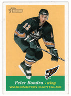 Peter Bondra - Washington Capitals (NHL Hockey Card) 2001-02 Topps Heritage # 35 Mint