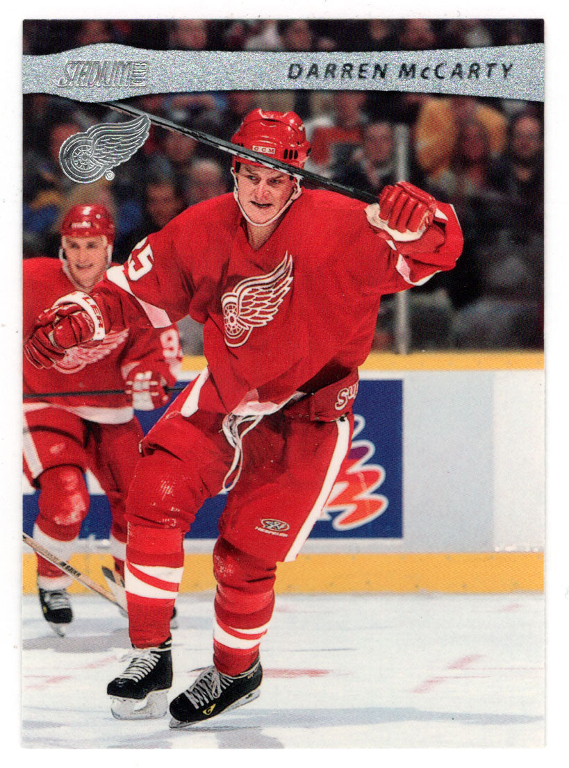 Darren McCarty - Detroit Red Wings (NHL Hockey Card) 2001-02 Topps Stadium Club # 53 Mint