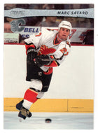 Marc Savard - Calgary Flames (NHL Hockey Card) 2001-02 Topps Stadium Club # 83 Mint