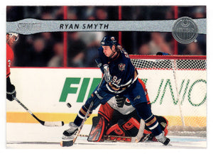 Ryan Smyth - Edmonton Oilers (NHL Hockey Card) 2001-02 Topps Stadium Club # 86 Mint
