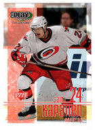 Sami Kapanen - Carolina Hurricanes (NHL Hockey Card) 2001-02 Upper Deck Playmakers # 18 Mint