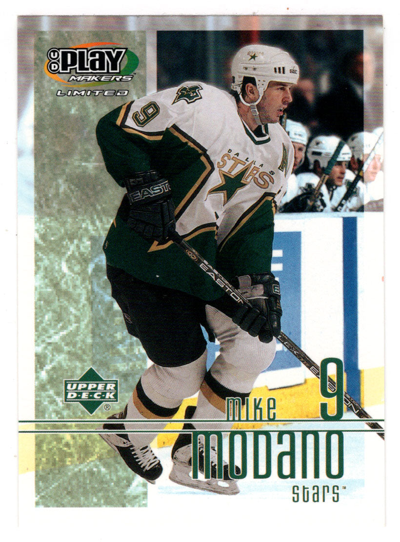 Mike Modano - Dallas Stars (NHL Hockey Card) 2001-02 Upper Deck Playmakers # 33 Mint