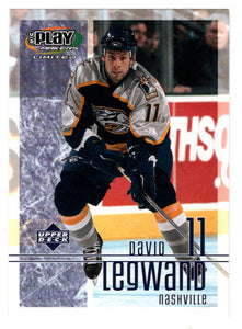 David Legwand - Nashville Predators (NHL Hockey Card) 2001-02 Upper Deck Playmakers # 55 Mint