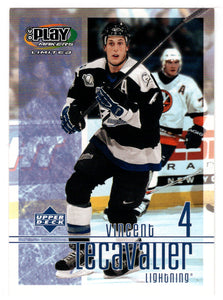 Vincent Lecavalier - Tampa Bay Lightning (NHL Hockey Card) 2001-02 Upper Deck Playmakers # 88 Mint