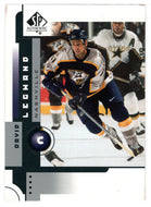 David Legwand - Nashville Predators (NHL Hockey Card) 2001-02 Upper Deck SP Authentic # 45 Mint