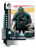 Evgeni Nabokov - San Jose Sharks (NHL Hockey Card) 2001-02 Upper Deck SP Authentic # 73 Mint