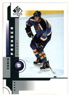 Chris Pronger - St. Louis Blues (NHL Hockey Card) 2001-02 Upper Deck SP Authentic # 78 Mint