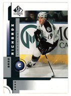 Brad Richards - Tampa Bay Lightning (NHL Hockey Card) 2001-02 Upper Deck SP Authentic # 79 Mint