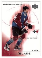 Rob Blake - Colorado Avalanche (NHL Hockey Card) 2001-02 Upper Deck Challenge for the Cup # 16 Mint