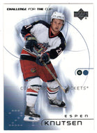 Espen Knutsen - Columbus Blue Jackets (NHL Hockey Card) 2001-02 Upper Deck Challenge for the Cup # 21 Mint