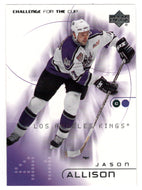 Jason Allison - Los Angeles Kings (NHL Hockey Card) 2001-02 Upper Deck Challenge for the Cup # 39 Mint