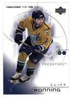 Cliff Ronning - Nashville Predators (NHL Hockey Card) 2001-02 Upper Deck Challenge for the Cup # 47 Mint