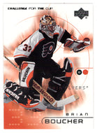 Brian Boucher - Philadelphia Flyers (NHL Hockey Card) 2001-02 Upper Deck Challenge for the Cup # 60 Mint