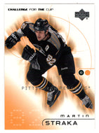 Martin Straka - Pittsburgh Penguins (NHL Hockey Card) 2001-02 Upper Deck Challenge for the Cup # 70 Mint