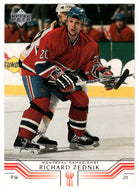 Richard Zednik - Montreal Canadiens (NHL Hockey Card) 2001-02 Upper Deck # 91 Mint