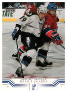 Brad Richards - Tampa Bay Lightning (NHL Hockey Card) 2001-02 Upper Deck # 156 Mint